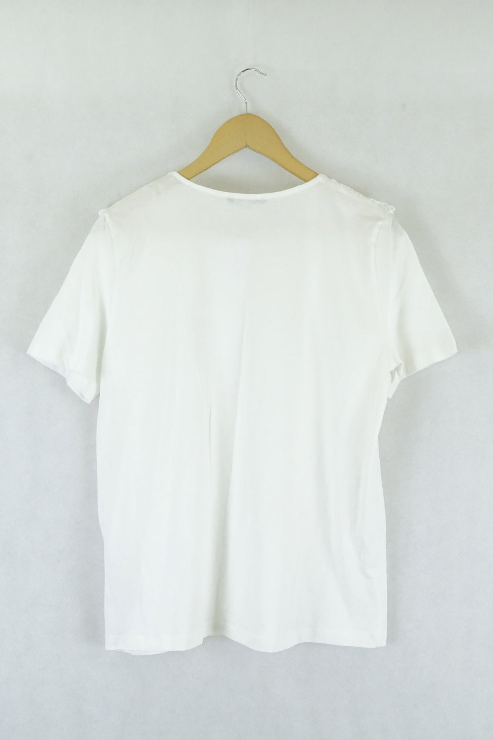 Zara White T-Shirt L