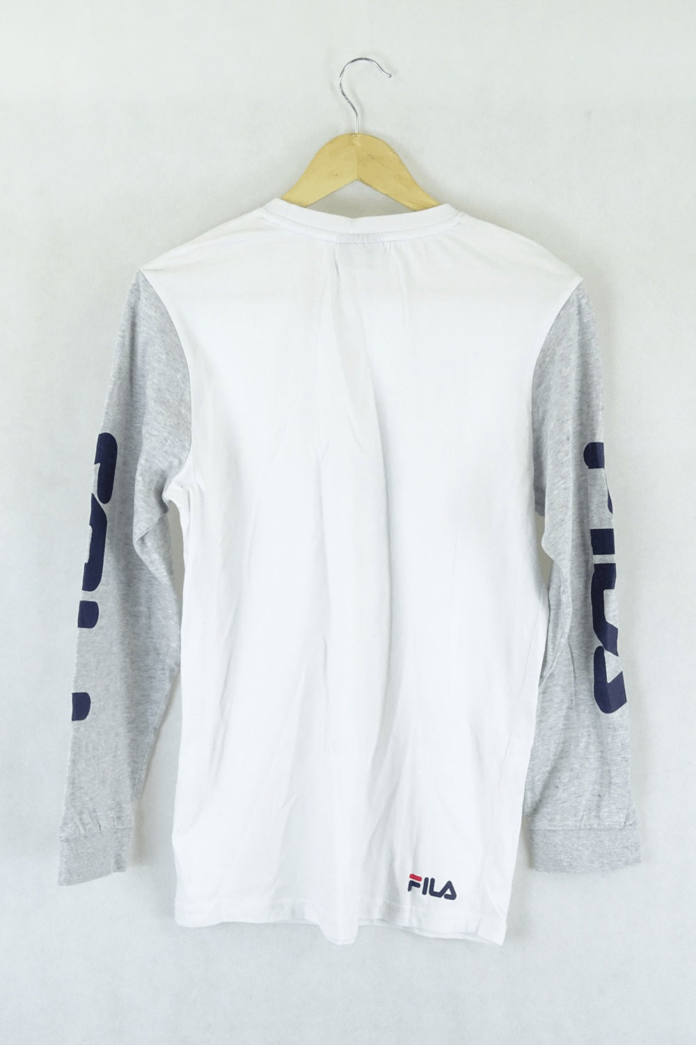 Fila White T-Shirt S