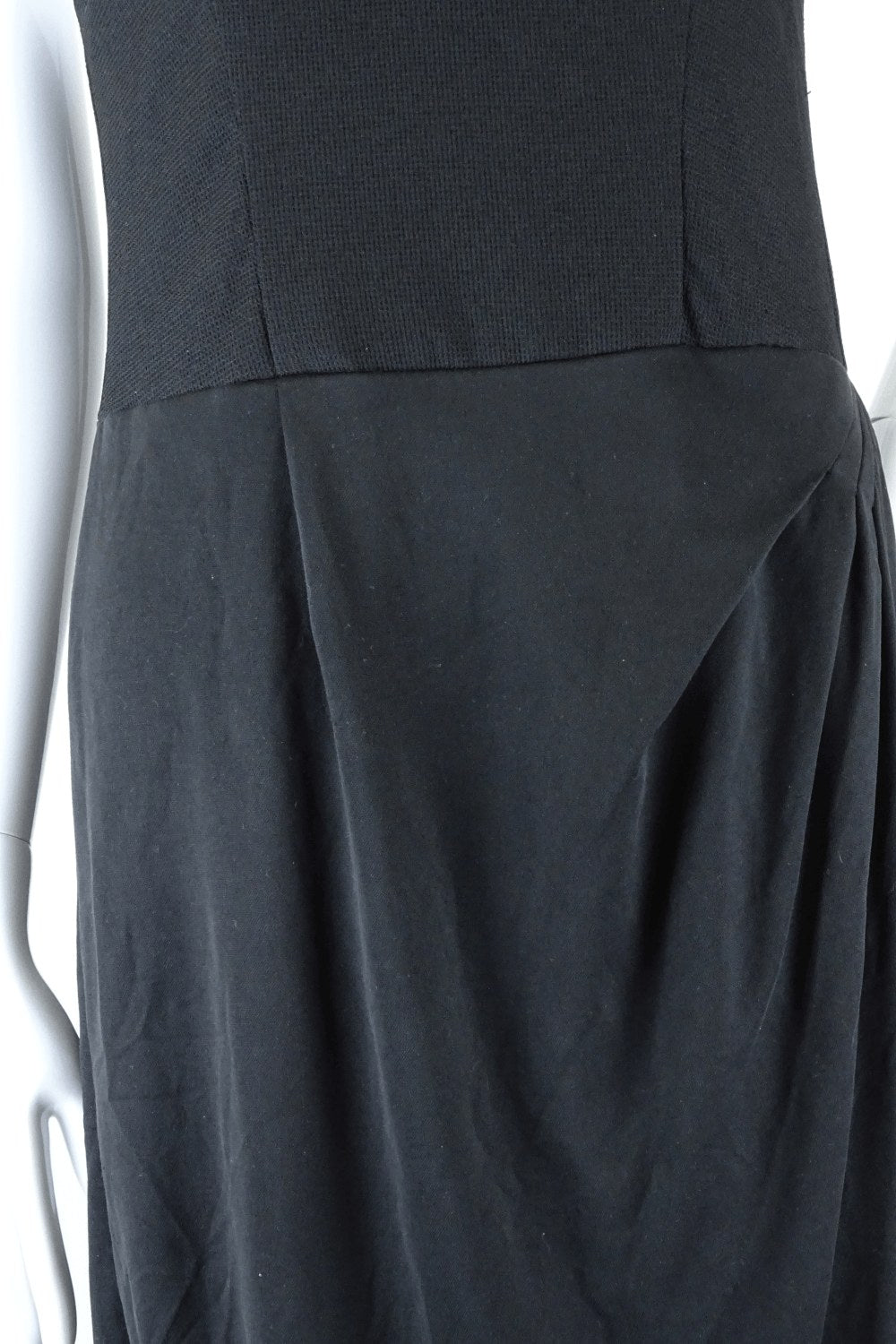 Isla Strapless Black Maxi Dress S