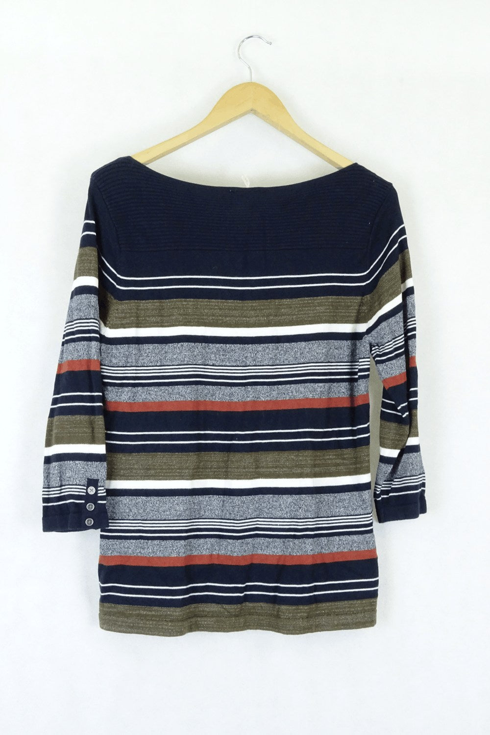 W Lane Tonal Knit Top M