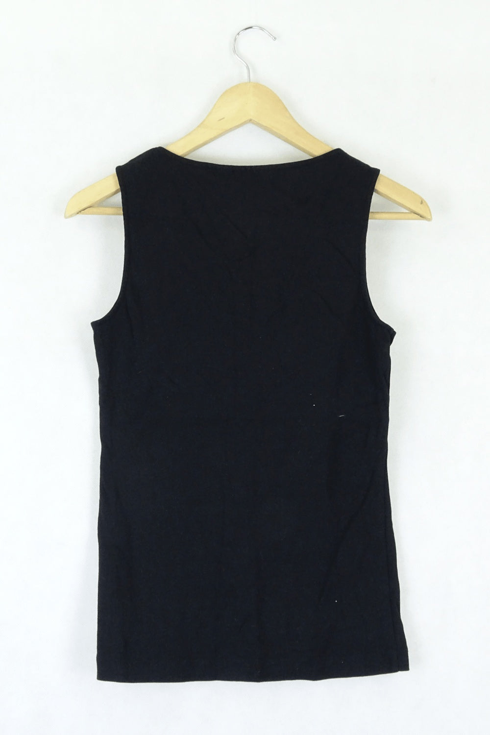 Sussan Black Beaded Singlet Top S