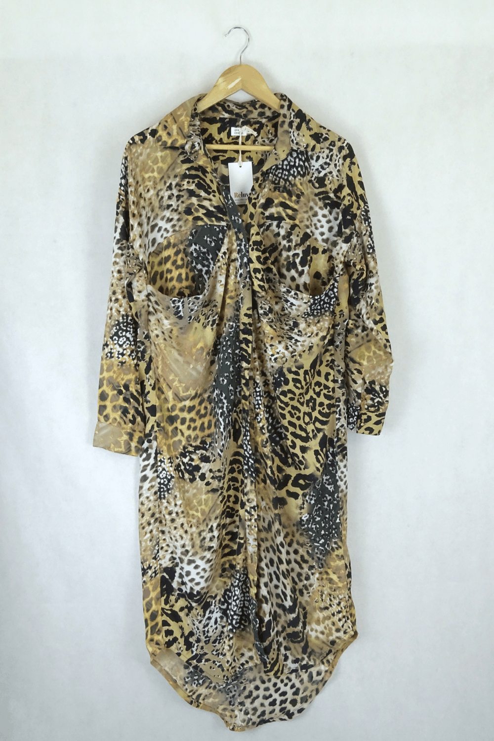 Love Indie Animal Print Dress M