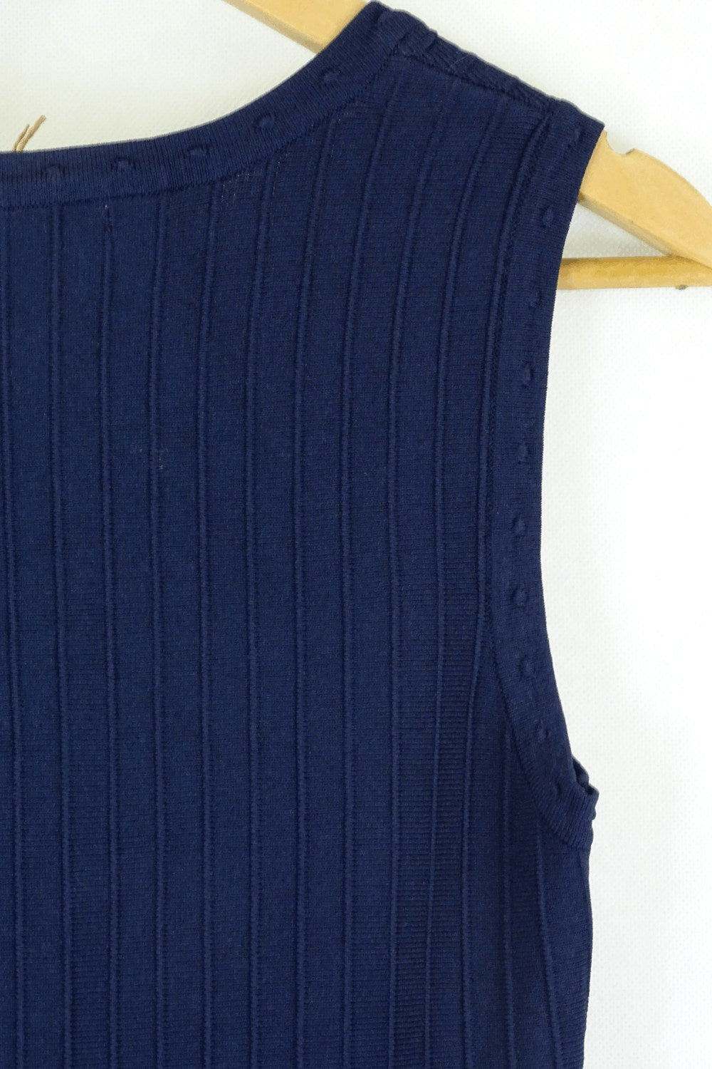 Review Navy Knit Dress 6
