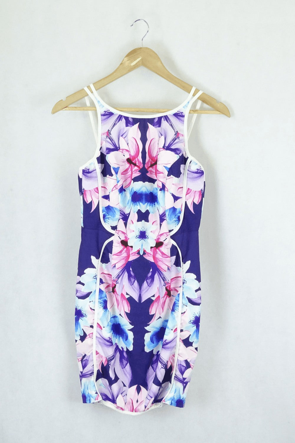 Angel Biba Multi Floral Dress 8