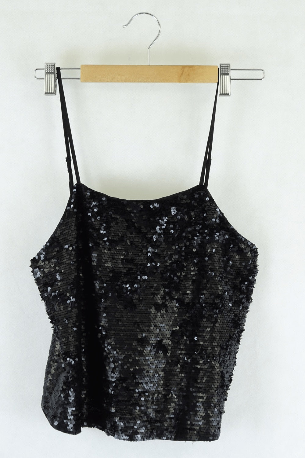 H&M Sparkle Black Singlet 6