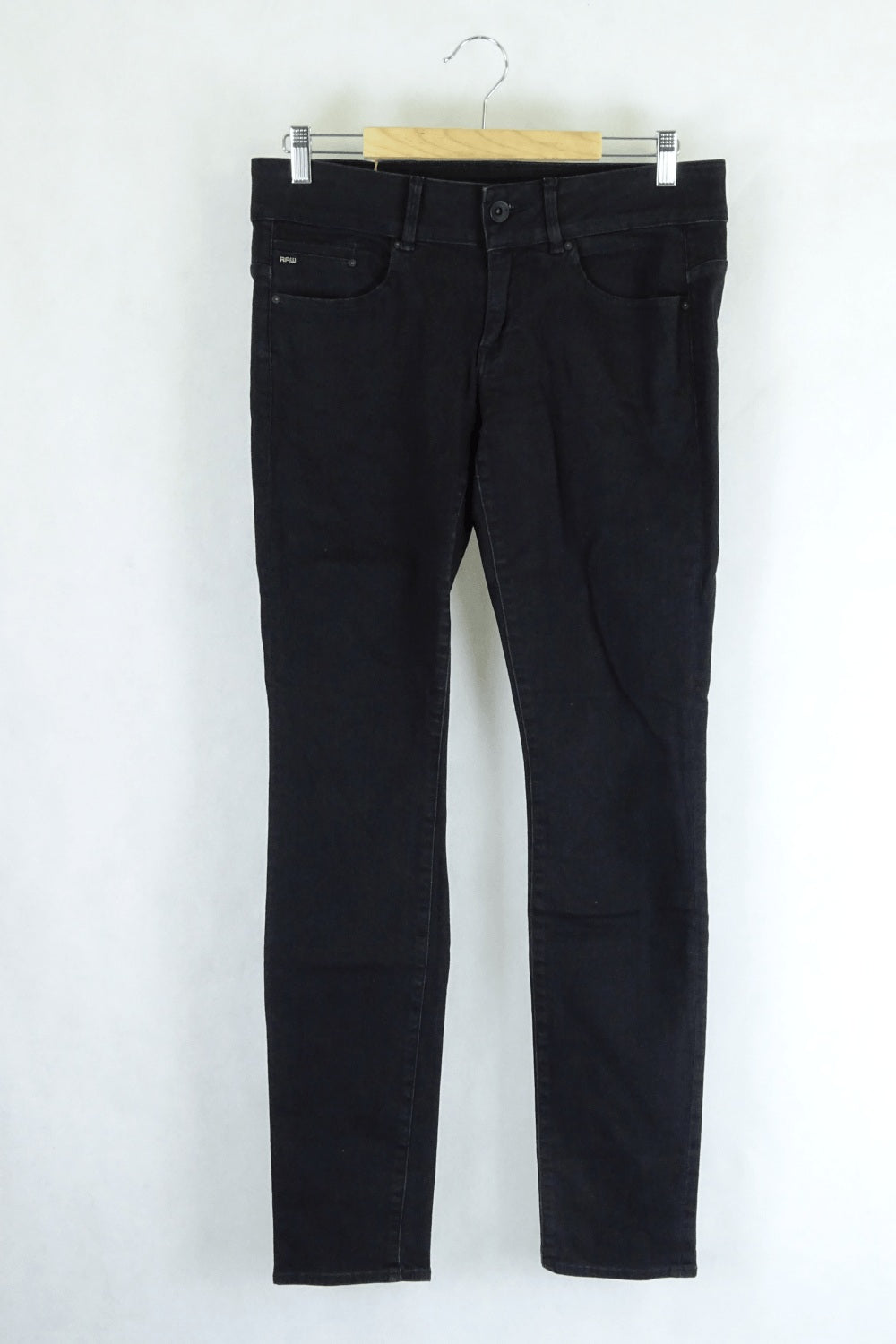 Raw Midge Black Skinny Jeans 8