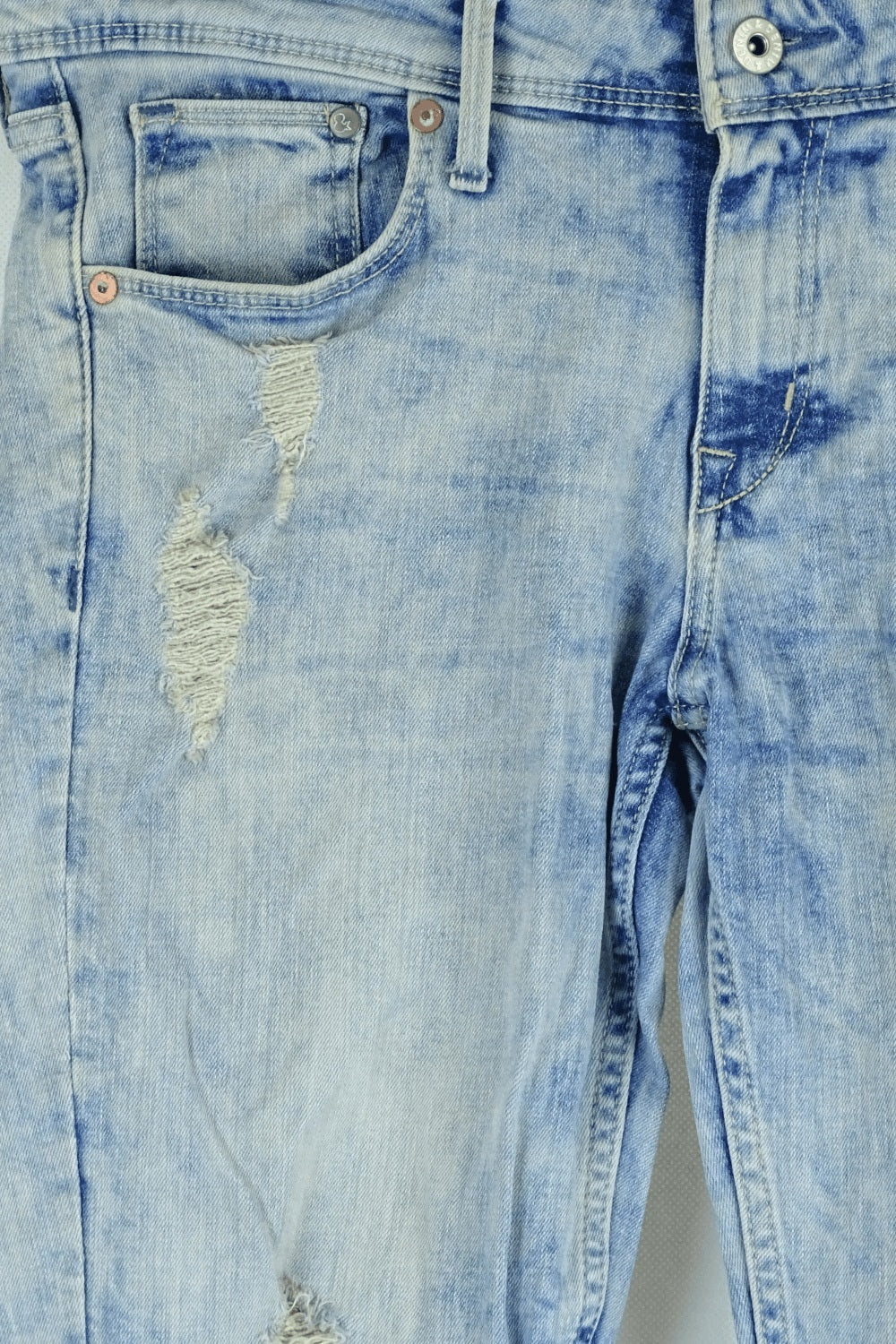 &amp;Denim Blue Skinny Jeans 33/32 (14AU)
