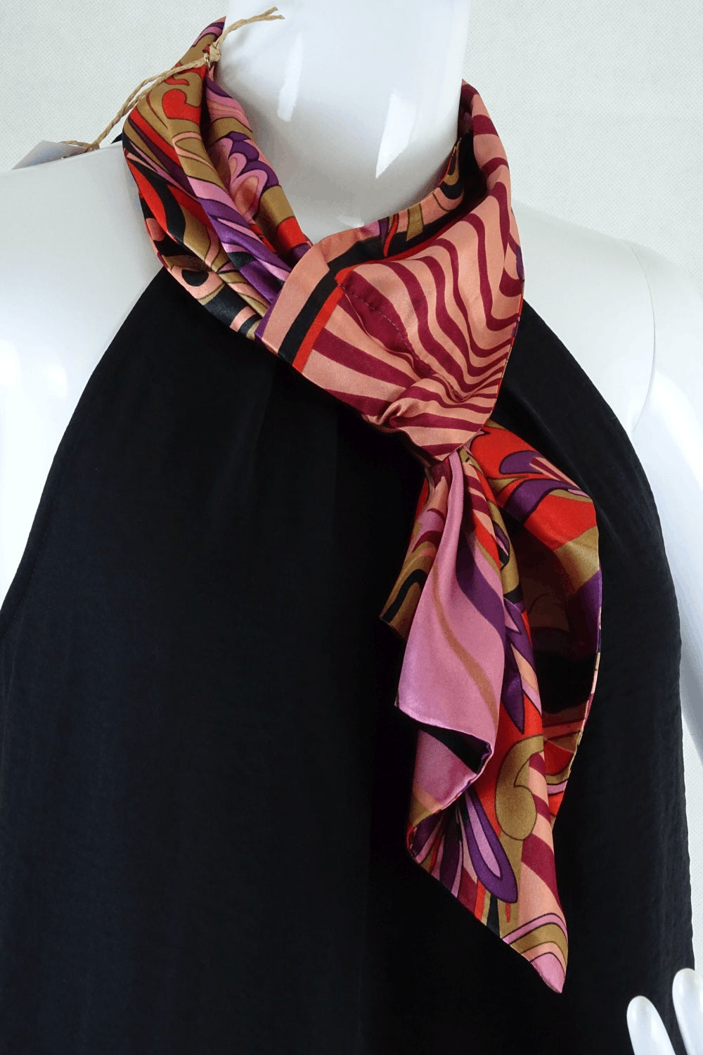 Multicoloured Pink Scarf