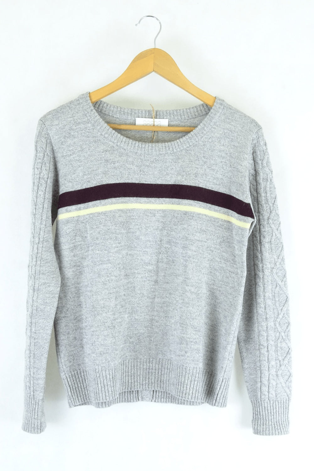 Grace Grey Striped  Jumper 2 (10AU)