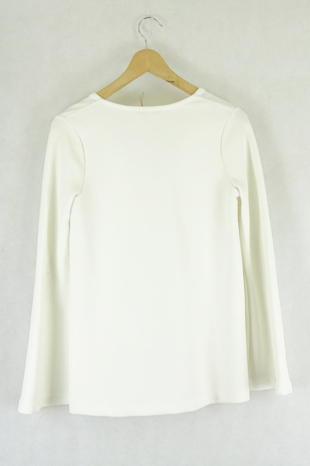 Country Road White Long Sleeve Top Xxs