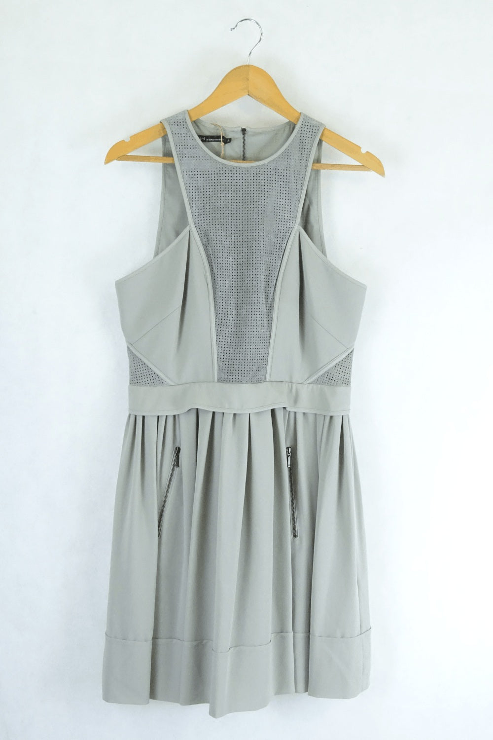 Yttrium Laser Cut Dress Grey 3 (12AU)