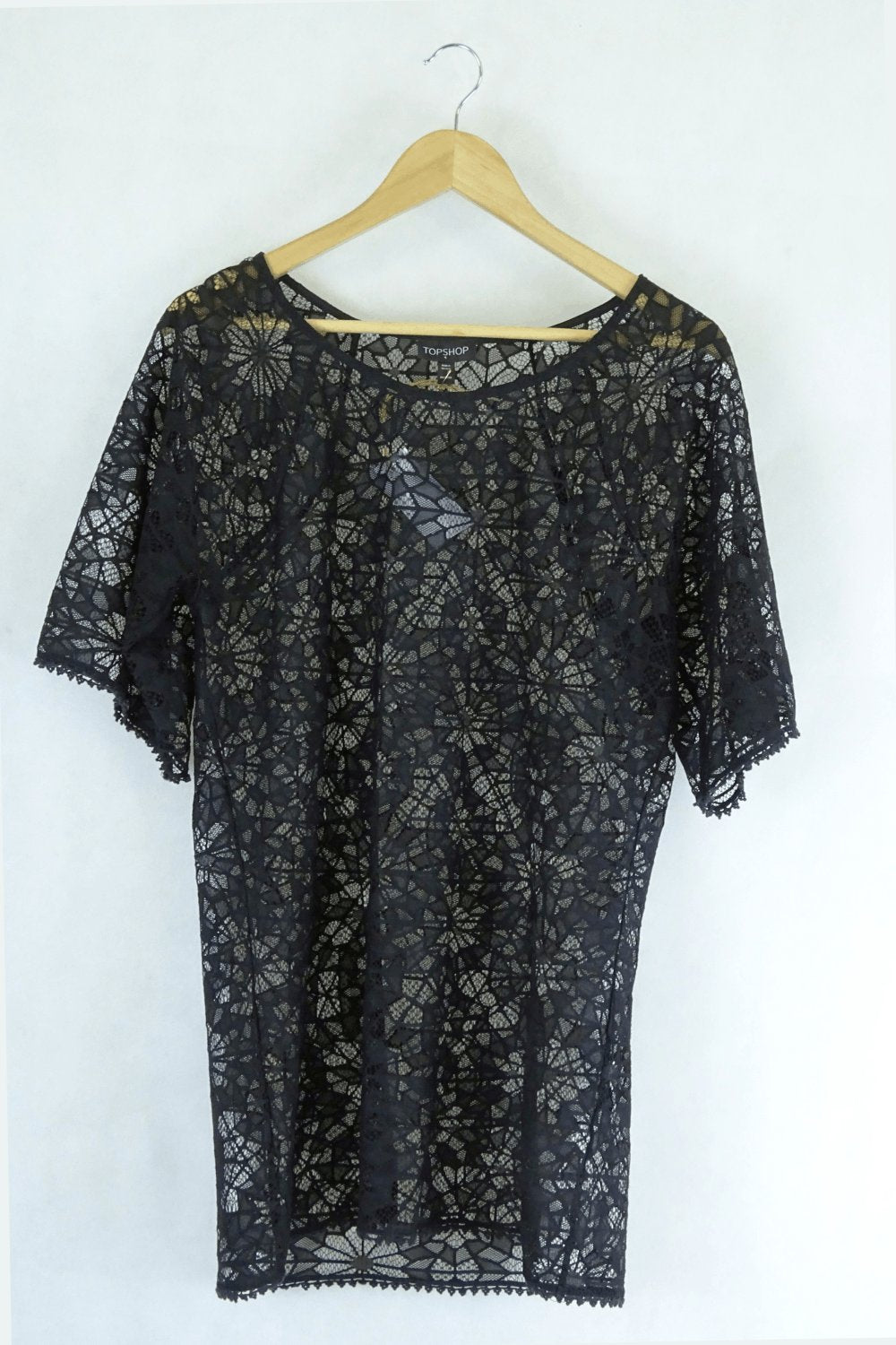 Topshop Lace Top S