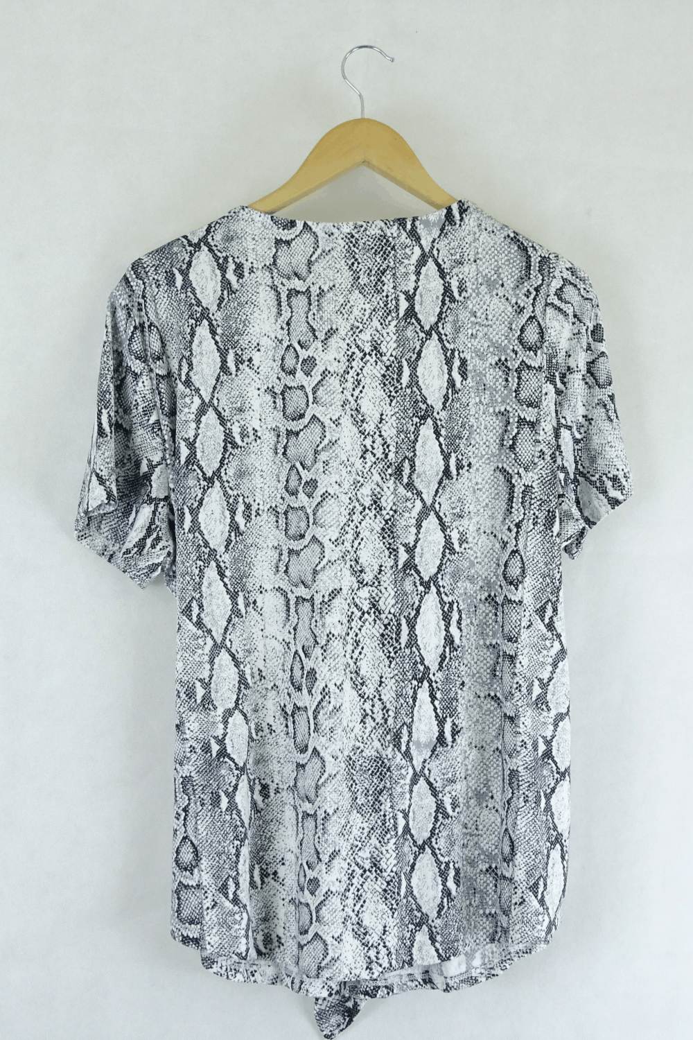 Crossroads Animal Print Top Xl