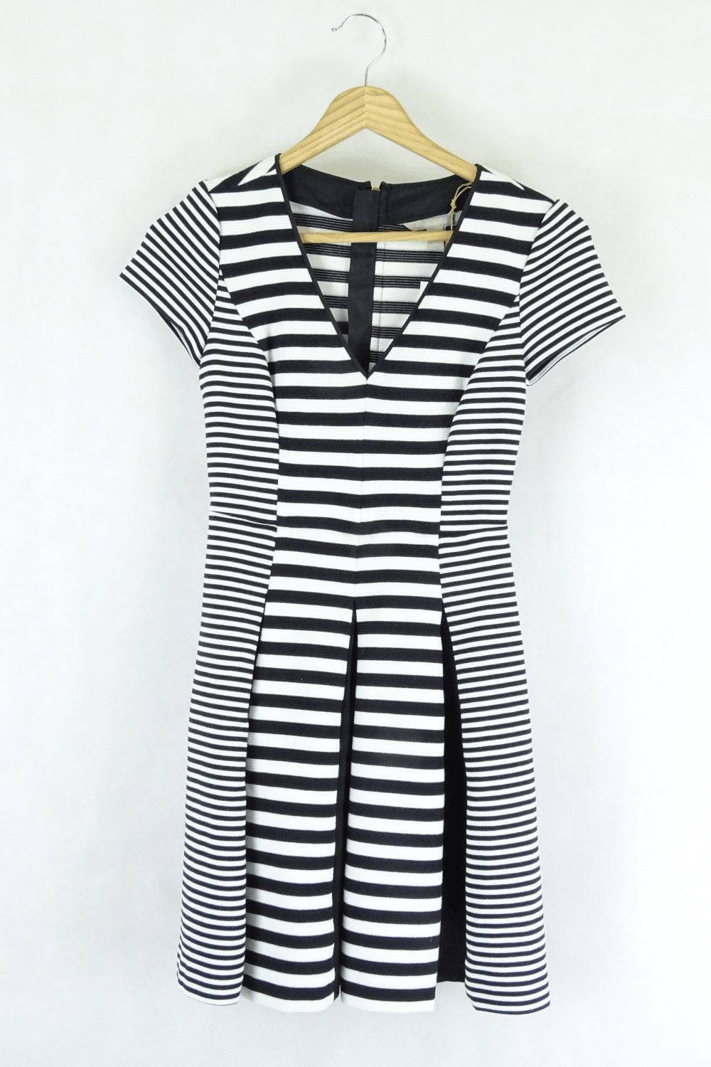 Banana Republic Black And White Dress Petite S