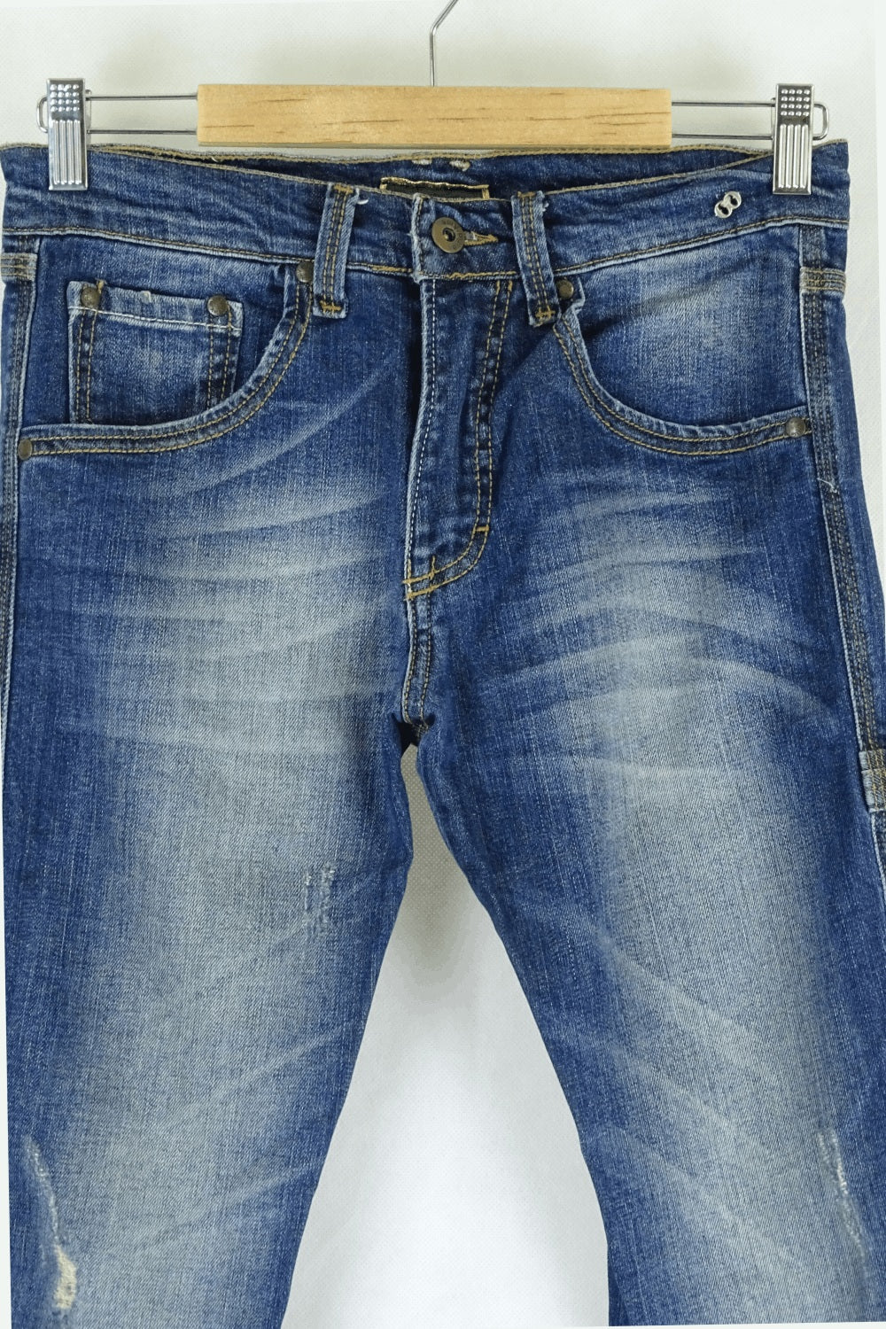 Ottod&#39;Ame Distressed Denim Jeans 8