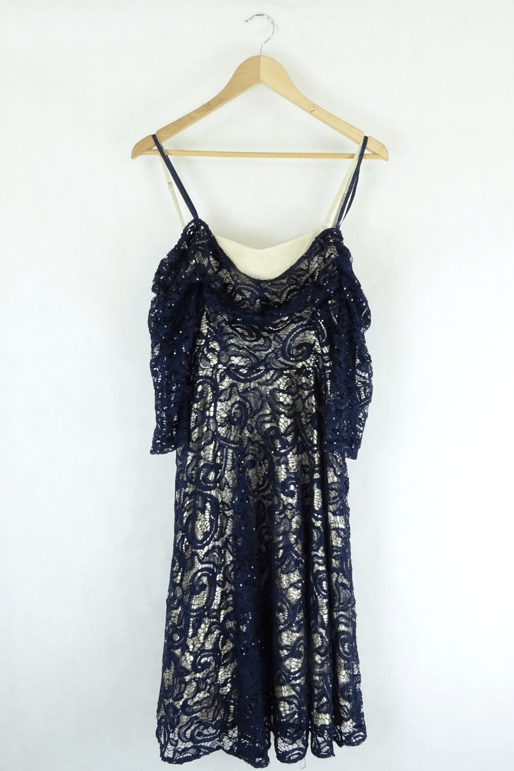 Studio S Navy Lace Dress 12