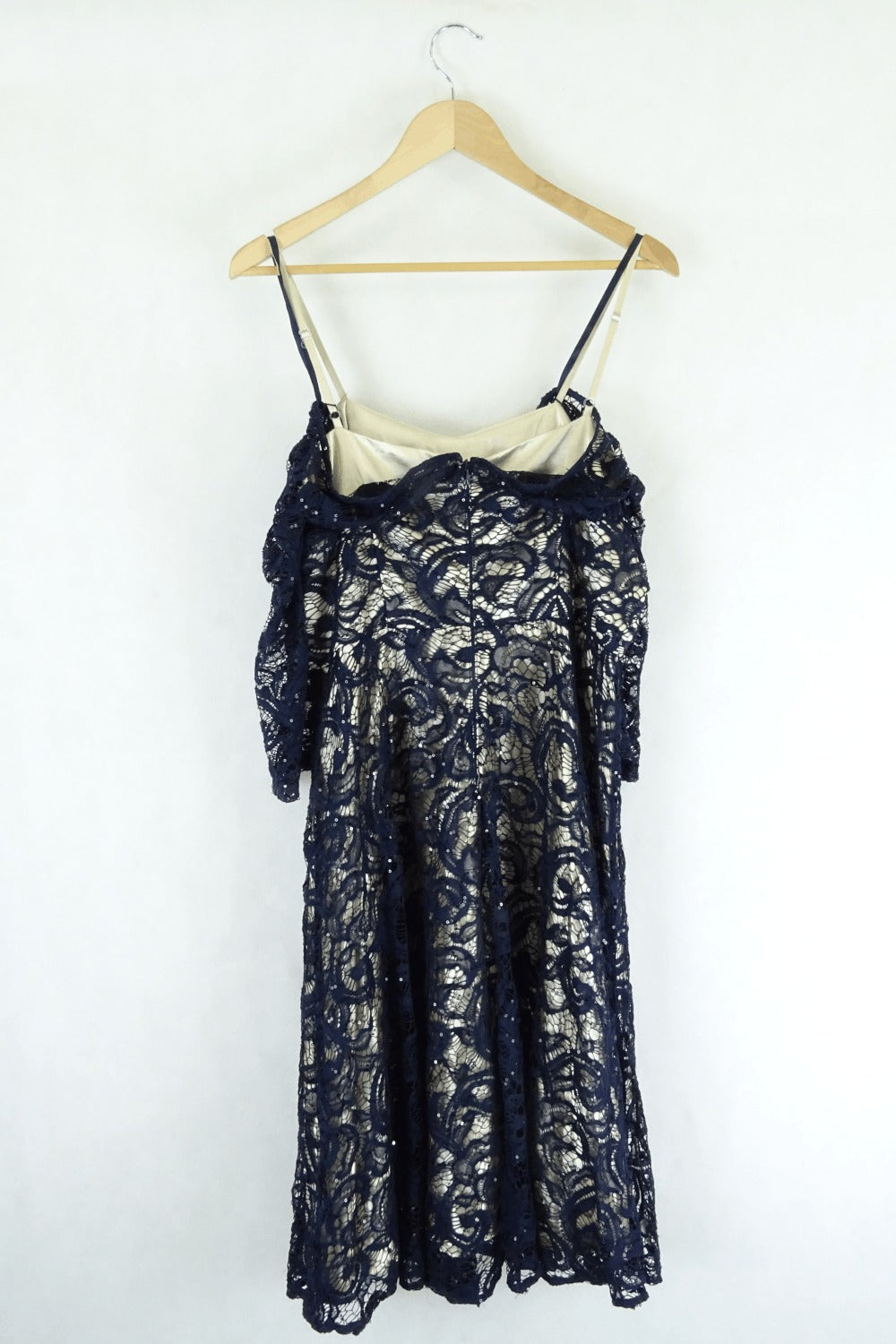 Studio S Navy Lace Dress 12