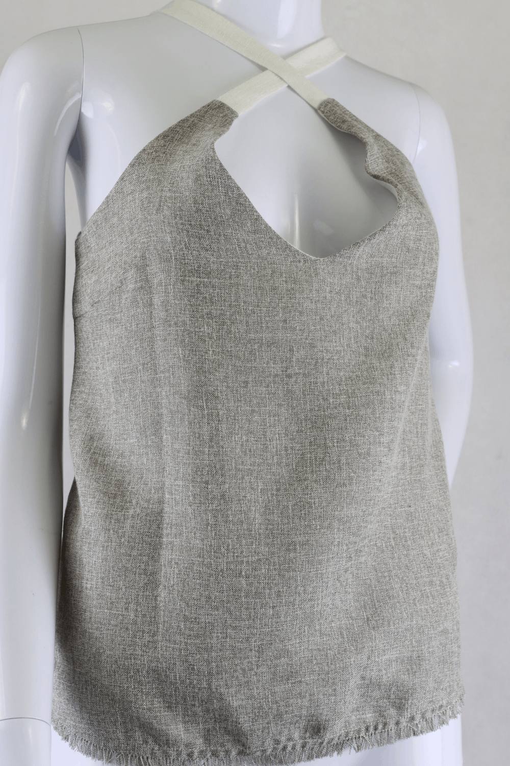 Staple The Label Taupe Singlet 10