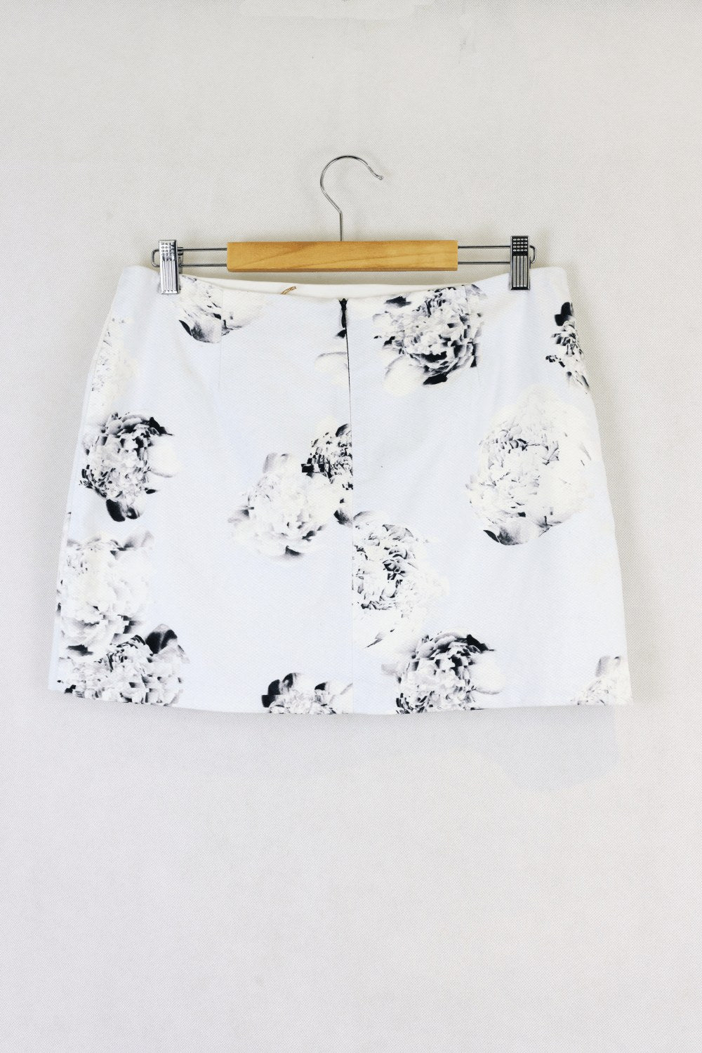 Viktoria + Woods Floral Skirt White And Grey 3 (12AU)