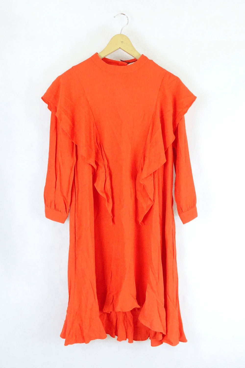 & Other Stories Orange Dress 10