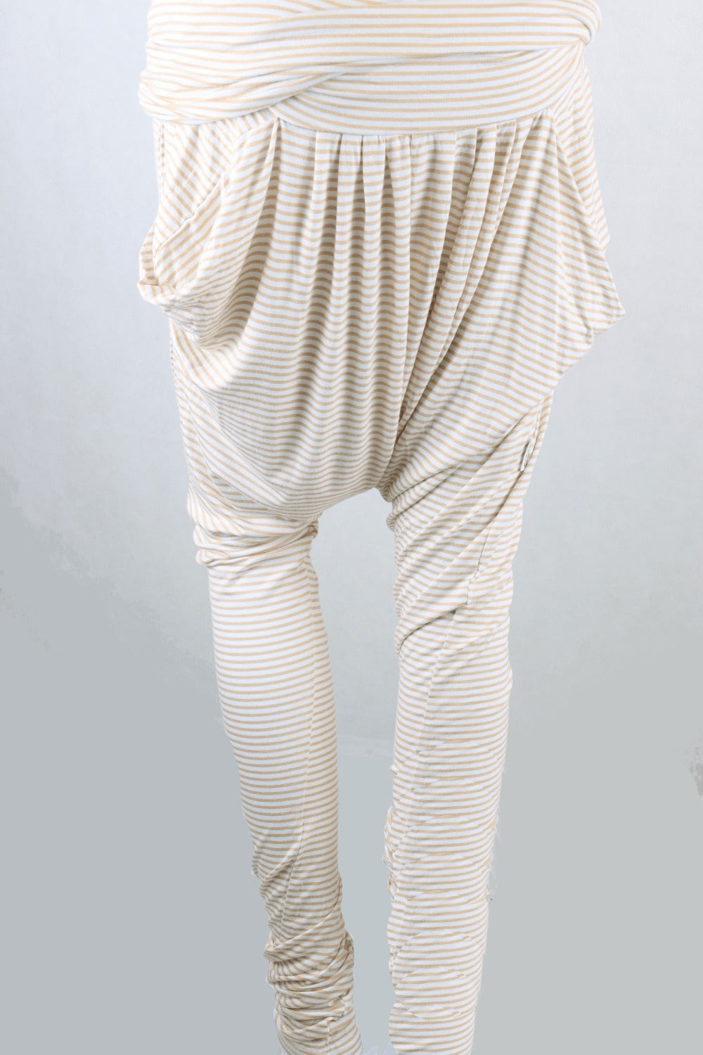 Gray and white hot sale striped pants