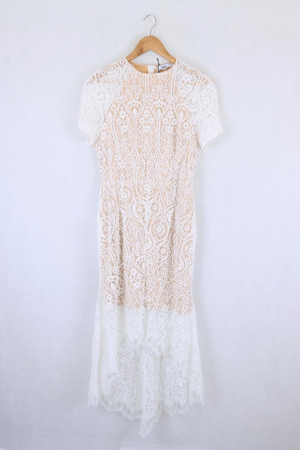 Mia White Lace Dress 16