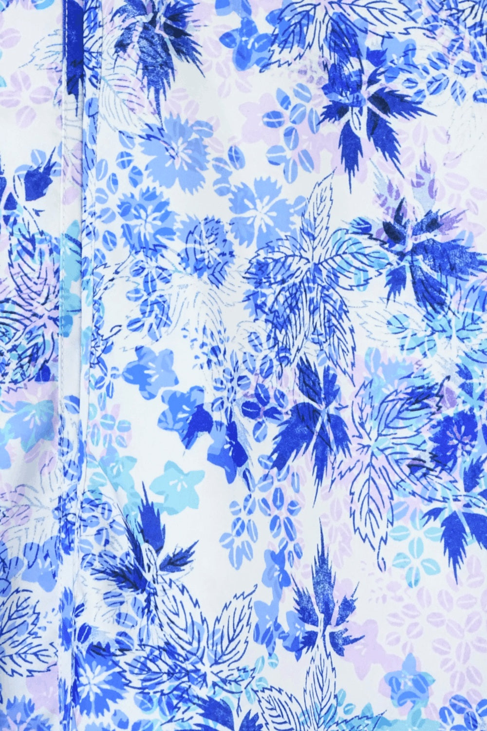 W Lane White and Blue Floral Print 12