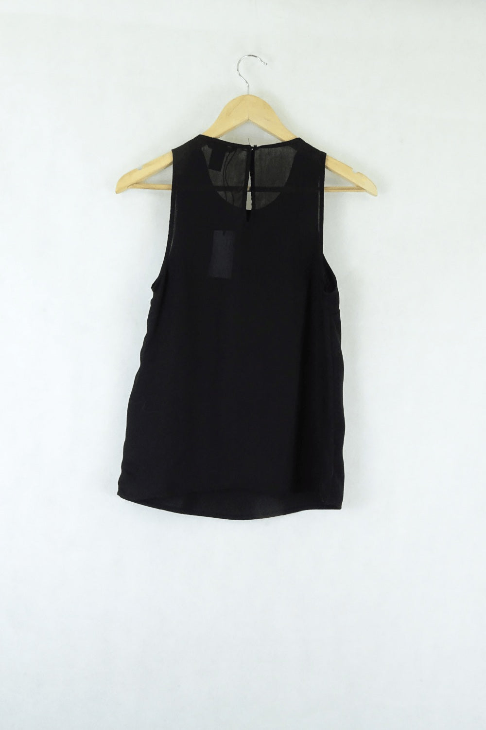 H&M Top Black With Tassles 32 (4AU)