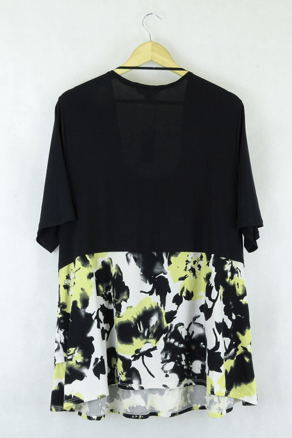 BEME Black &amp; Yellow Top M