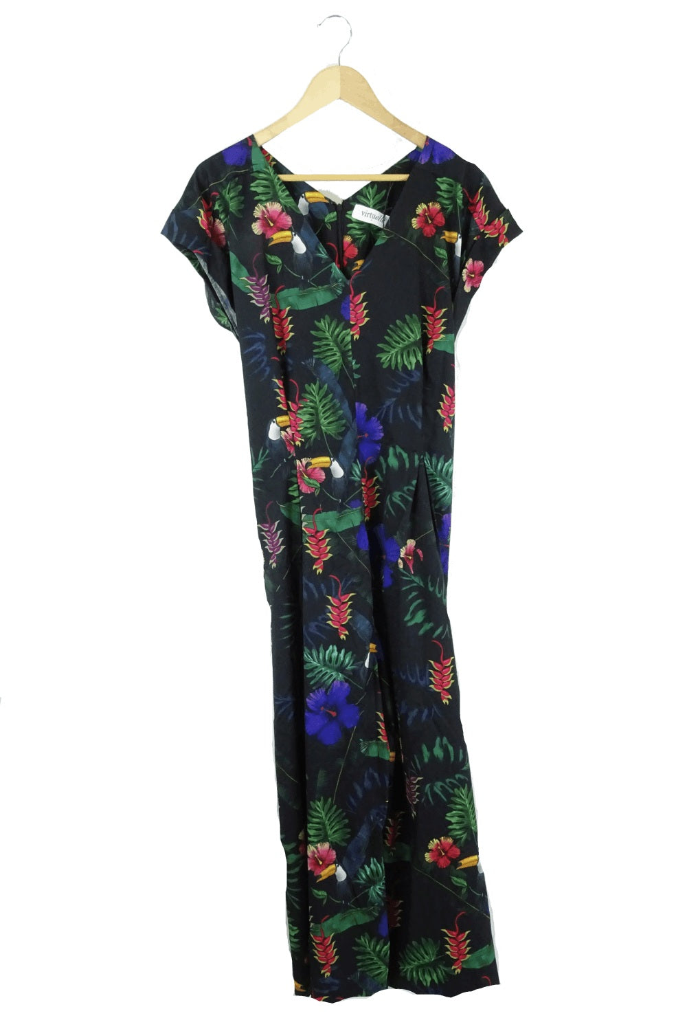 Virtuelle Tropical Print Dress 14
