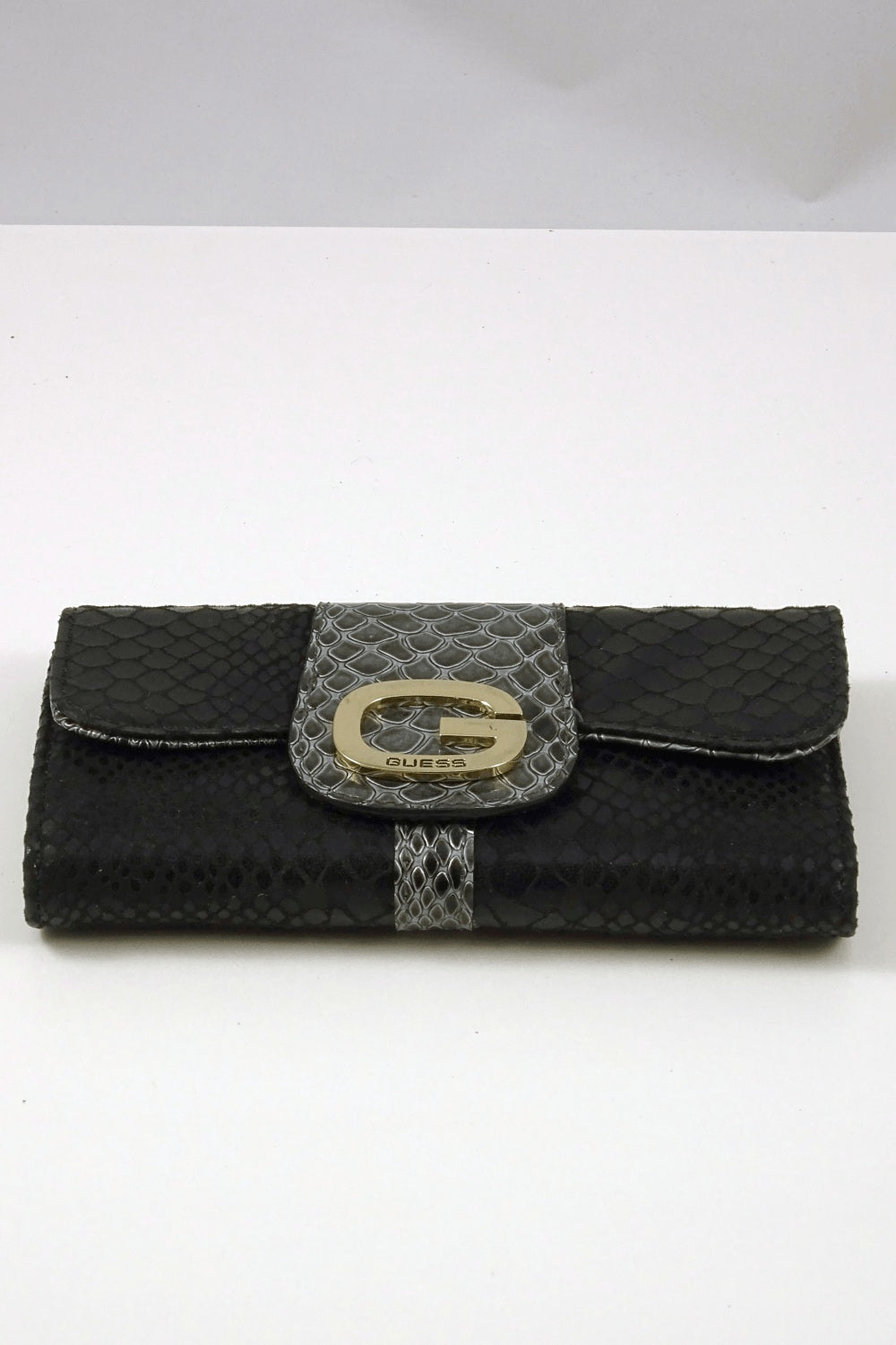Guess Black and Silver Wallet