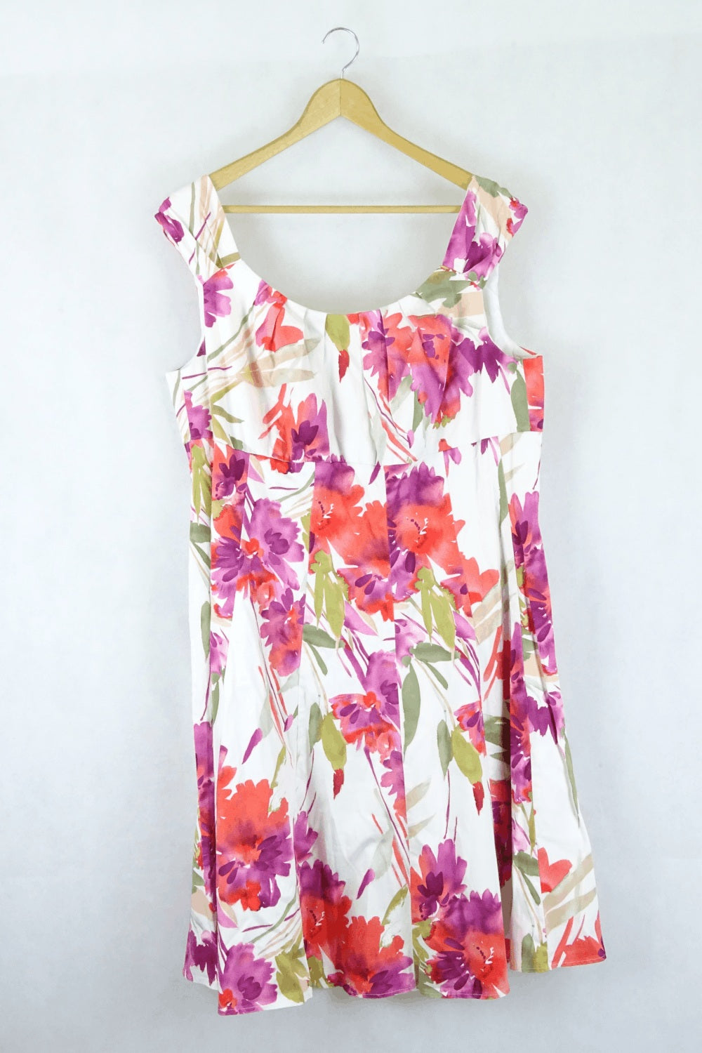 Dressbarn Floral Sleeveless Dress 20