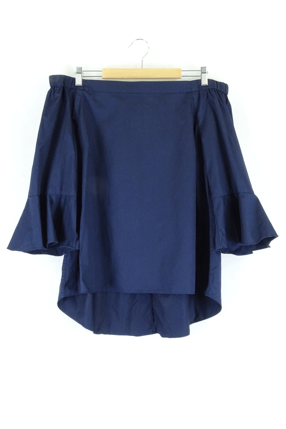 Sussan Navy Off-Shoulder Top 14