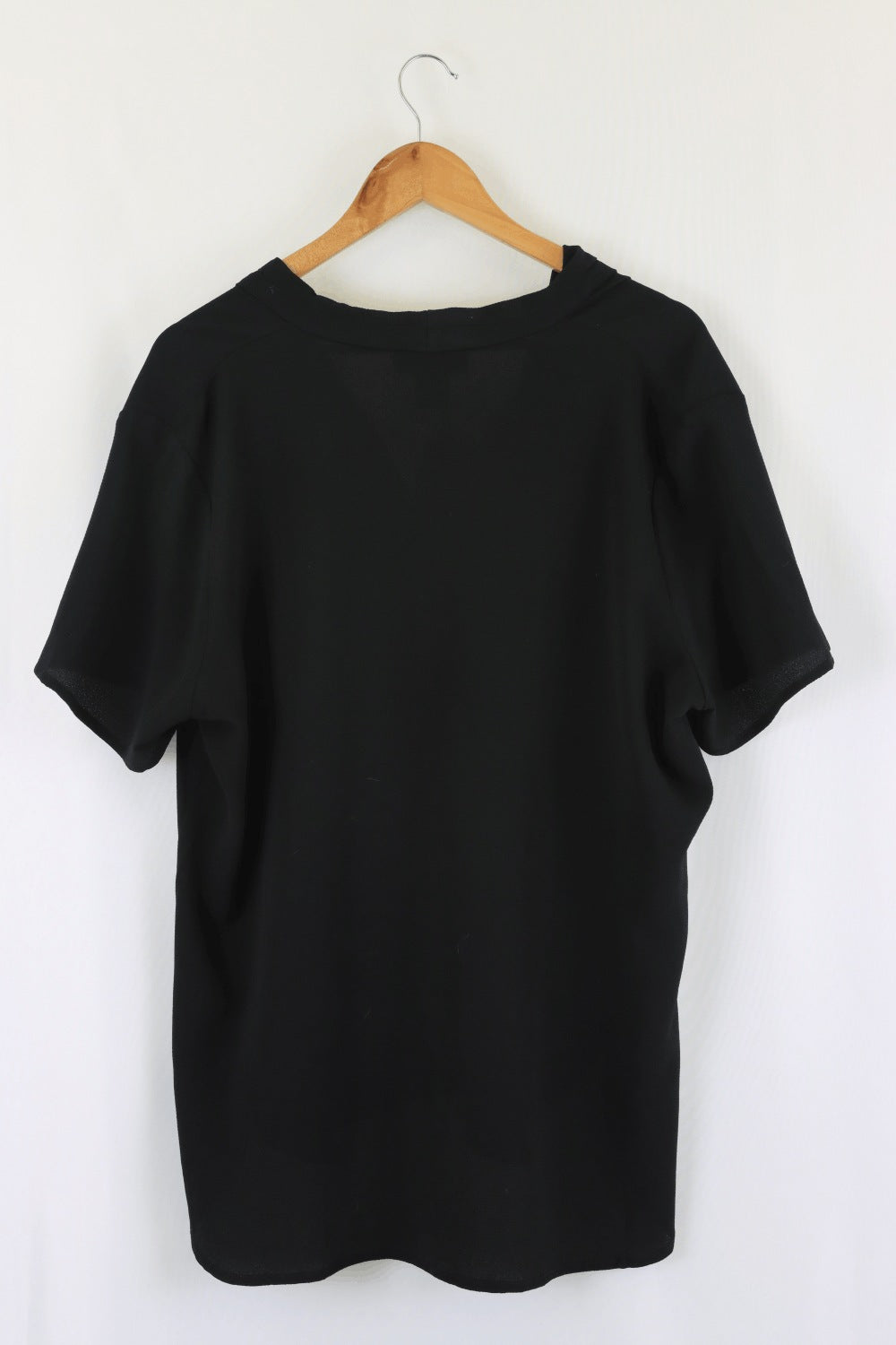 Vivid Black Blouse 16