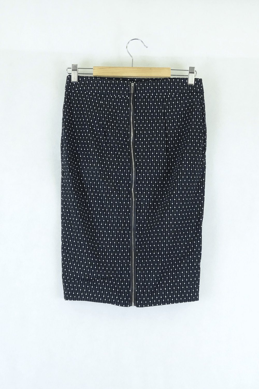 Portmans Black And White Spotted Skirt 10