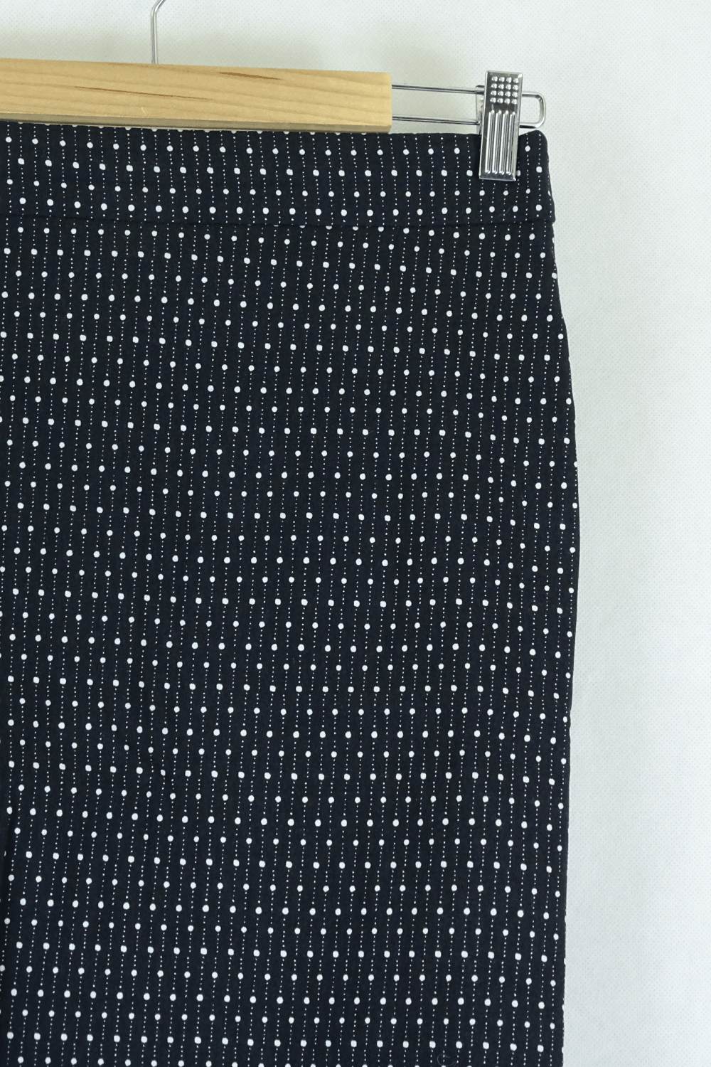 Portmans Black And White Spotted Skirt 10