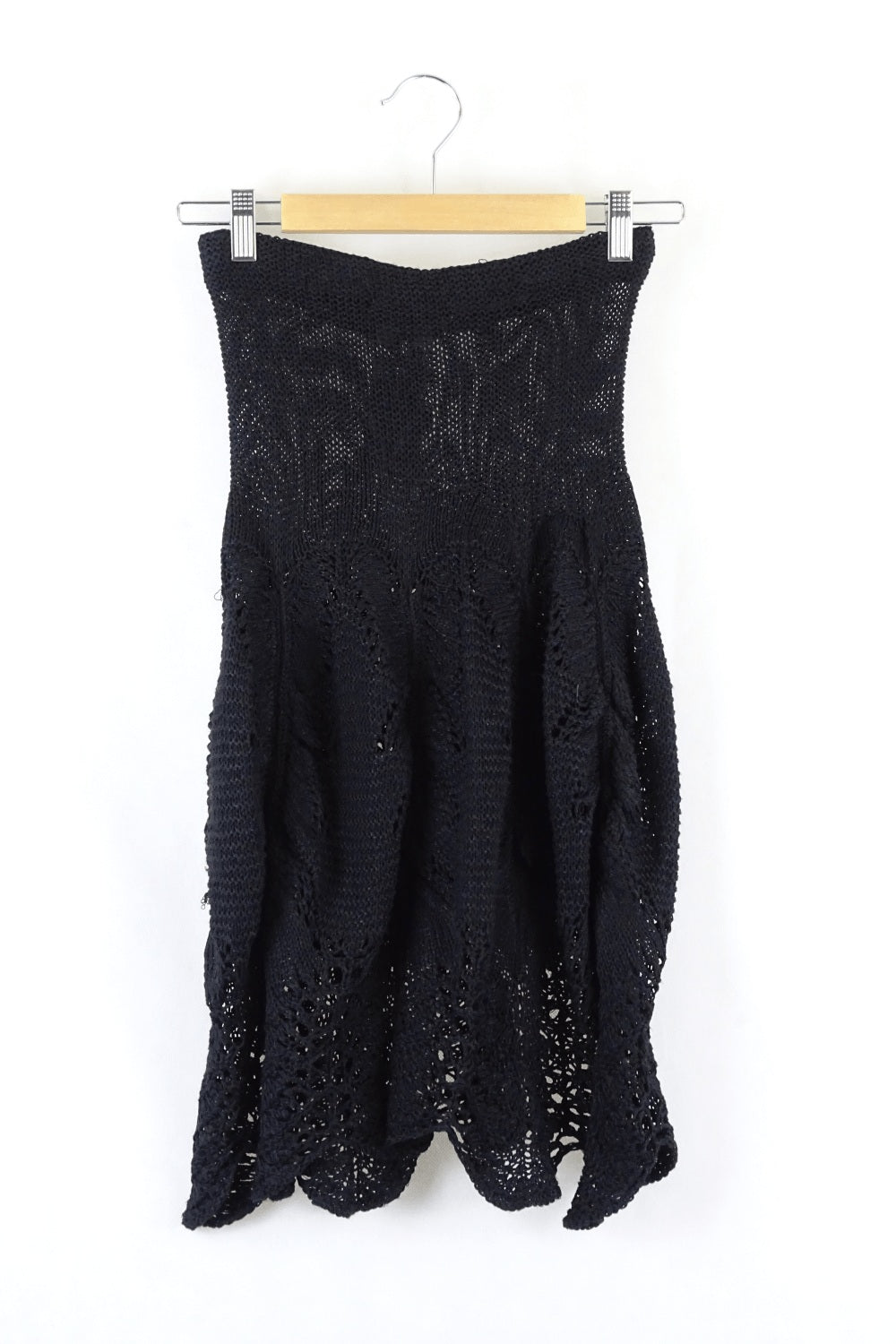 T.L Woods Black Knit Dress