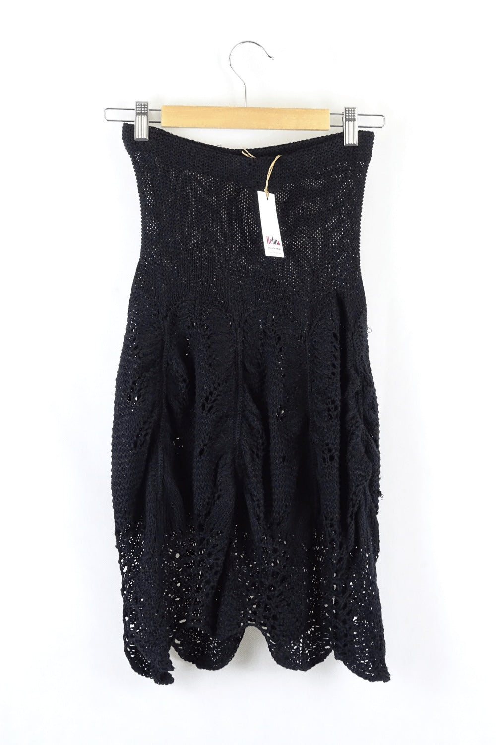 T.L Woods Black Knit Dress