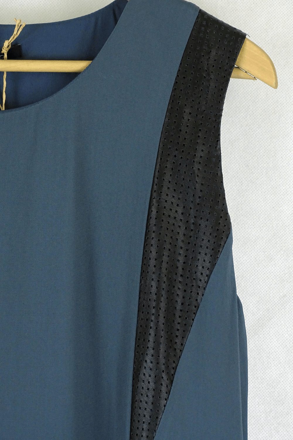 Ping Pong Grey Sleeveless Dress With Black Trim 14