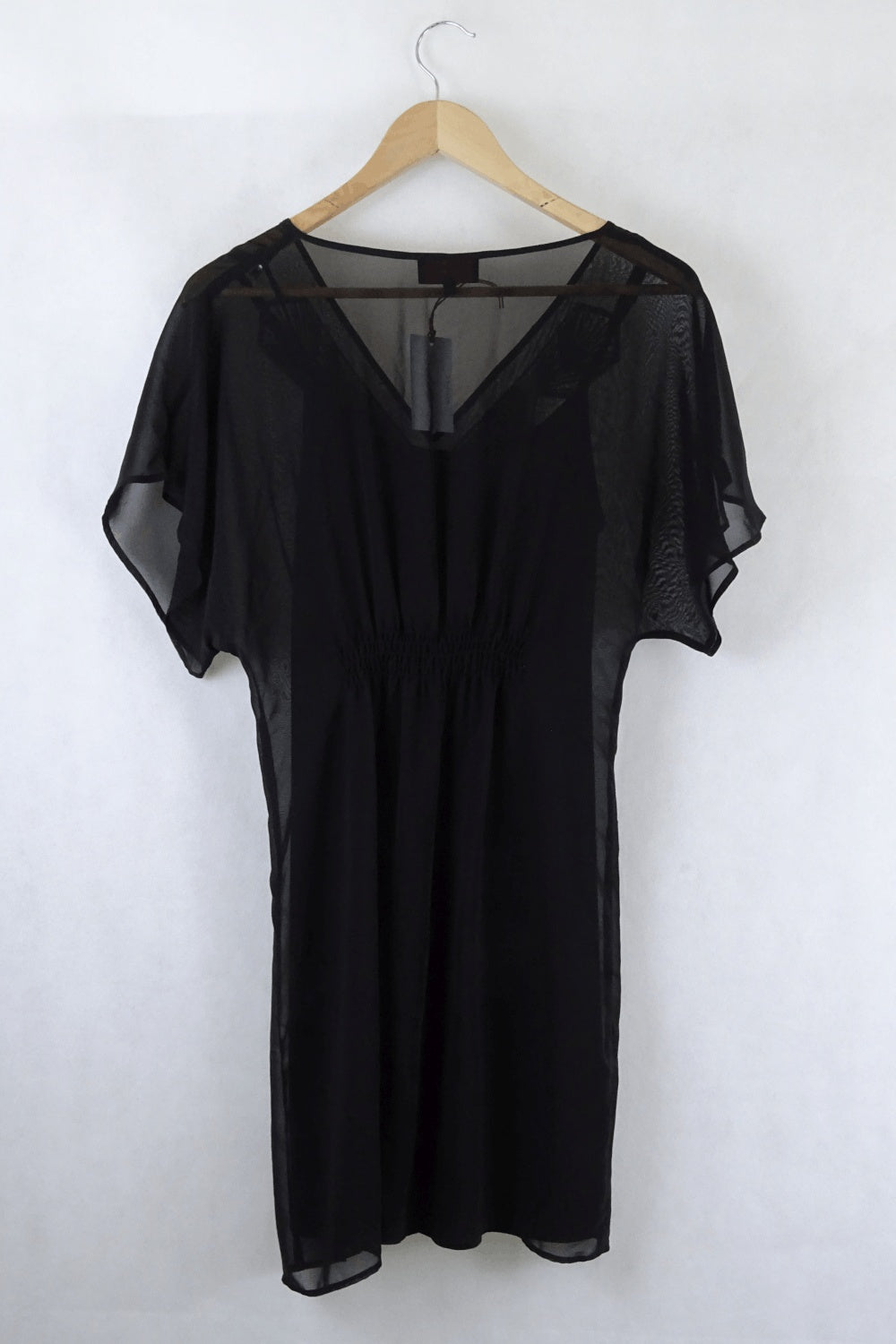 Wayne Cooper Black Sequined Dress With Slip 6