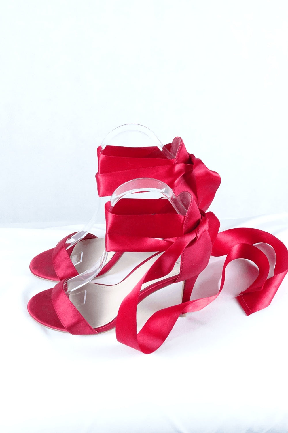 Betts Red Stilletos Shoes 7 AU
