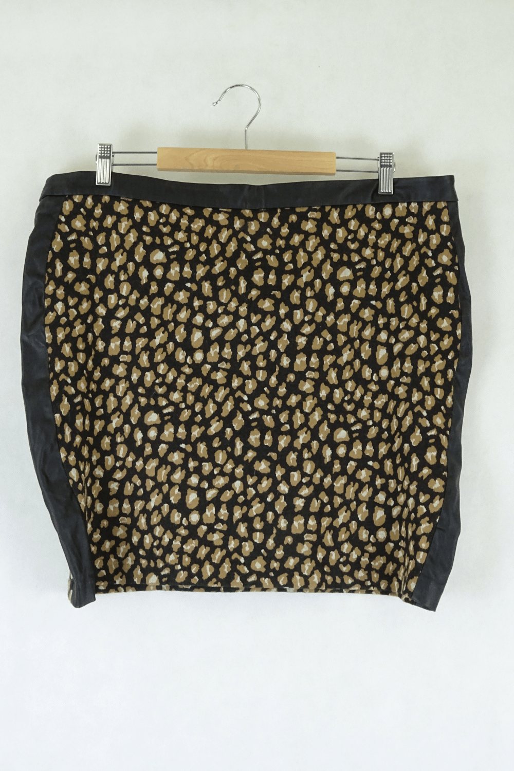 Sussan Leopard Print Coloured Skirt XXL