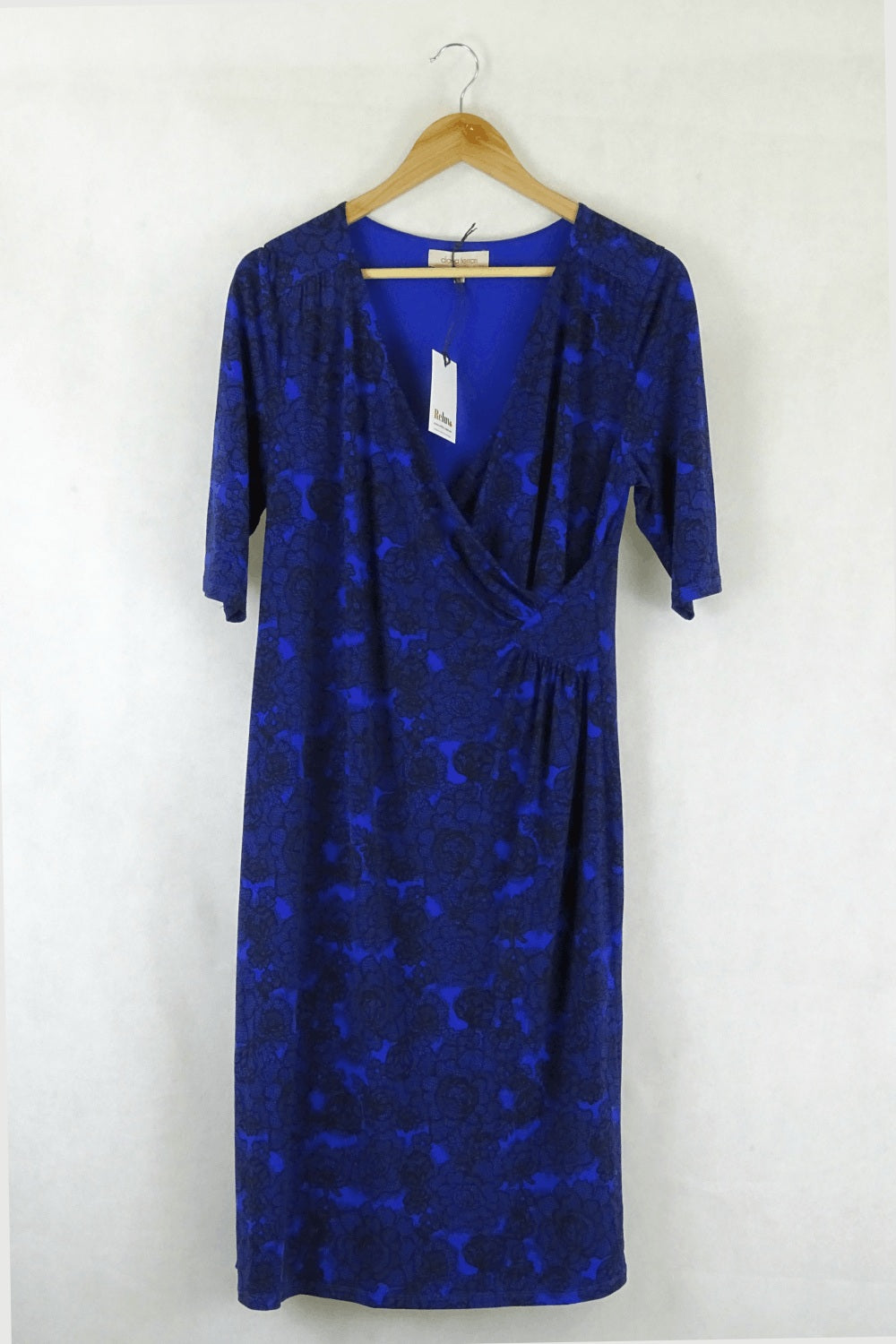 Diana Ferrari Blue And Lace Dress L