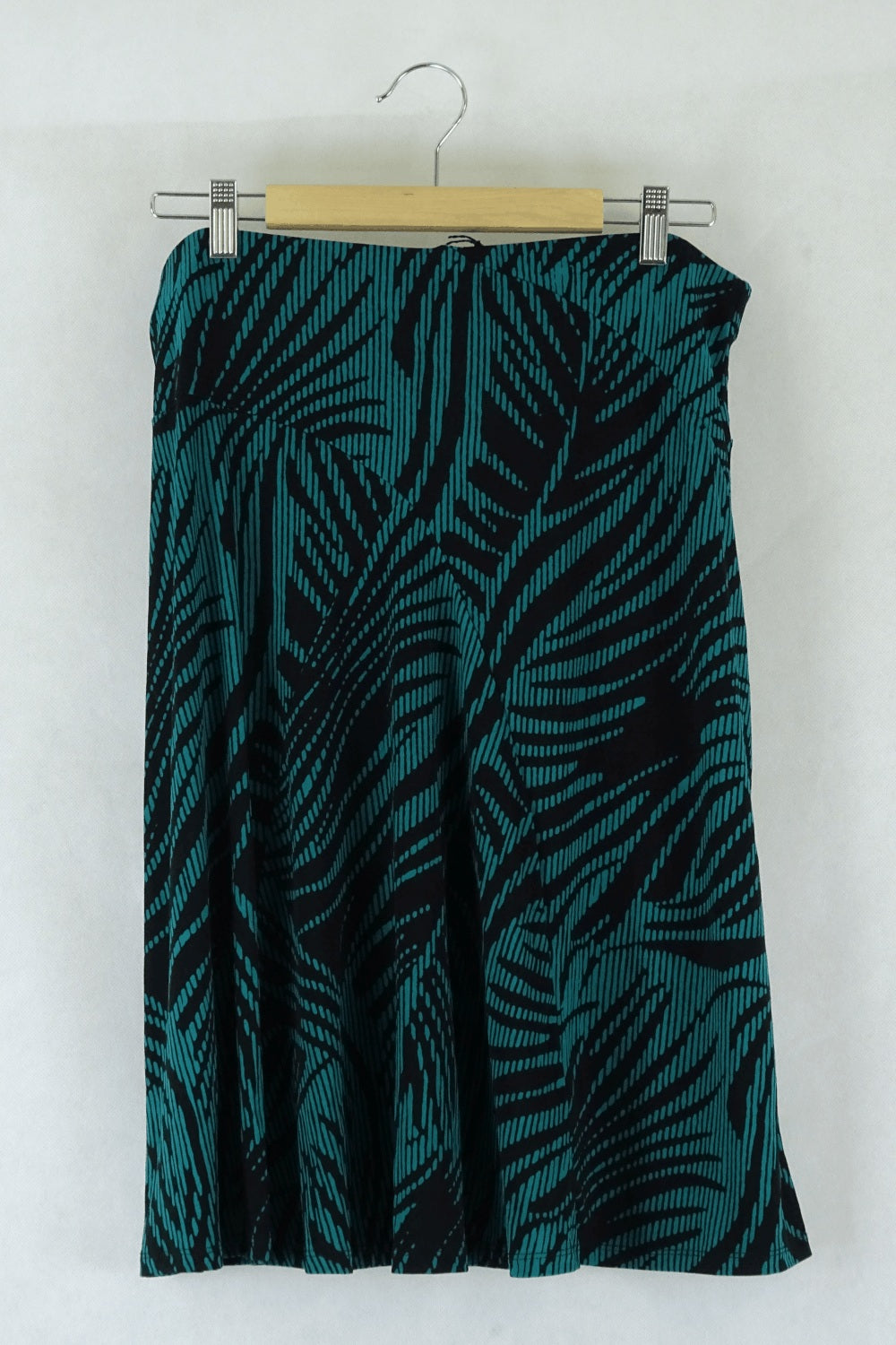 Diana Ferrari Green And Black Skirt L