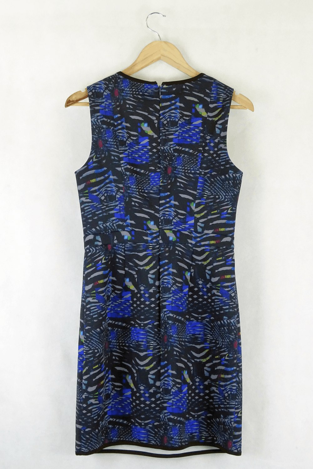 Marcs Navy Print Dress 10