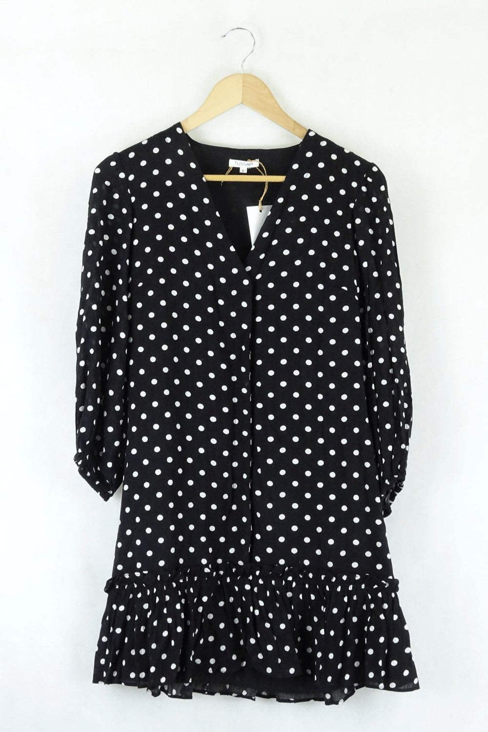 Tussah Polka Dot Dress 6