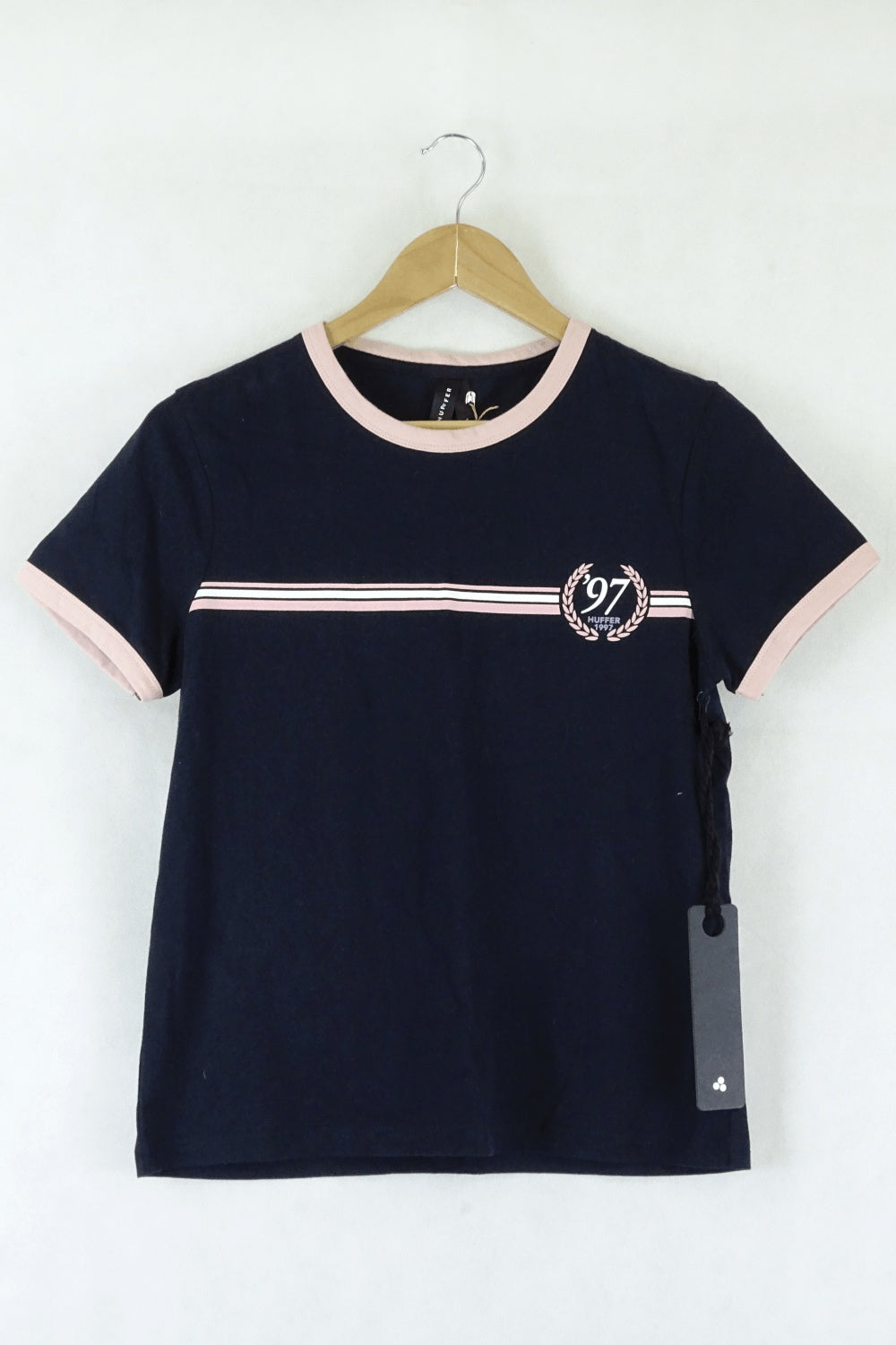 Huffer Black And Pink T-Shirt 6