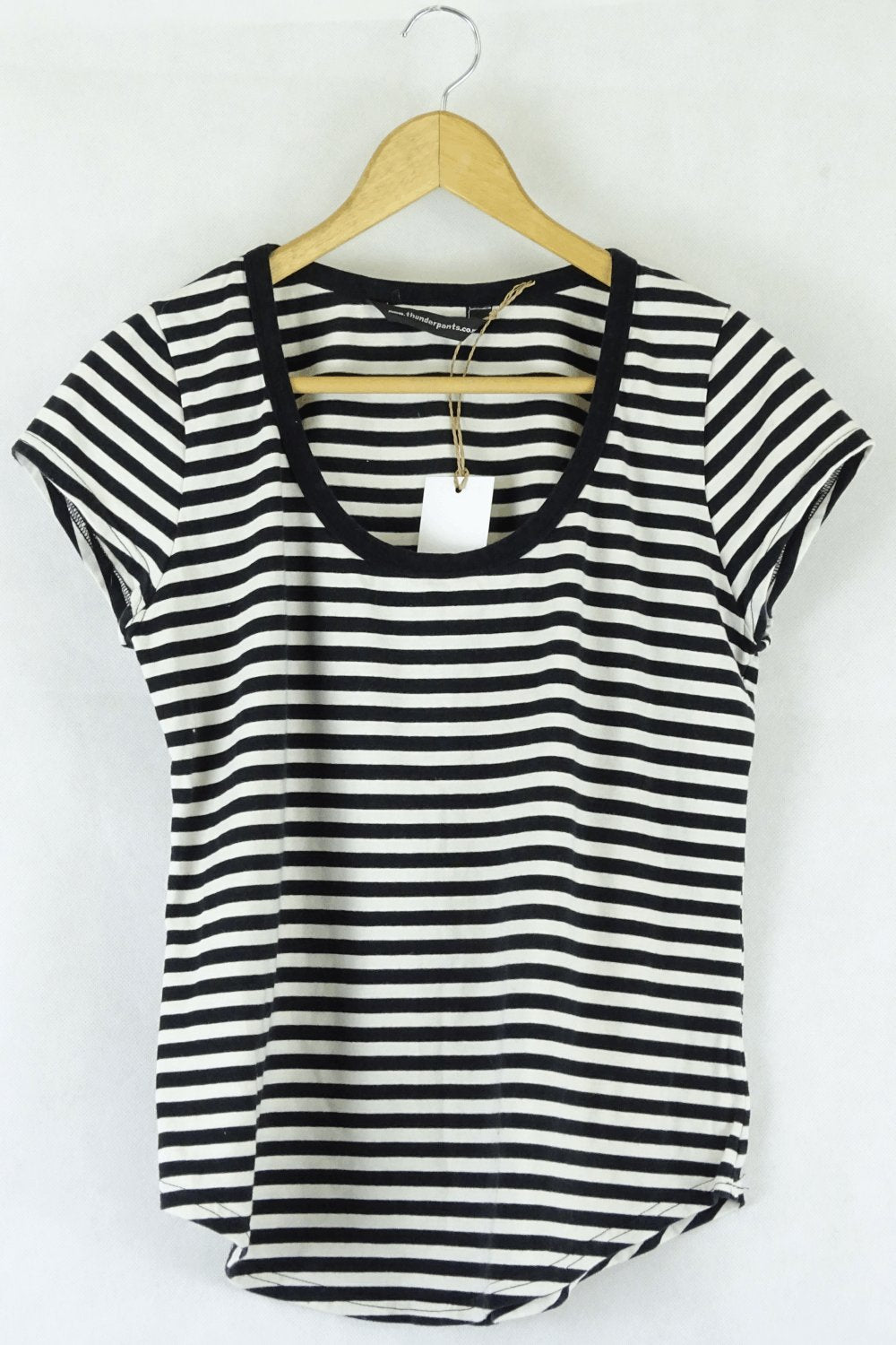 Thunderpants Striped Black And White T-Shirt S