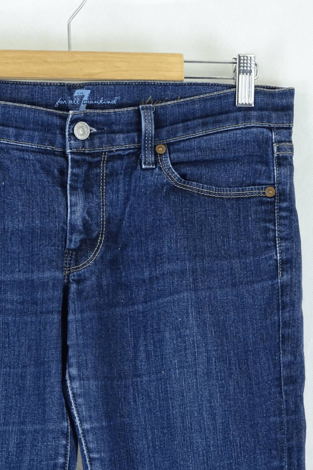 7 For all Mankind Blue Jeans 28 ( AU10)