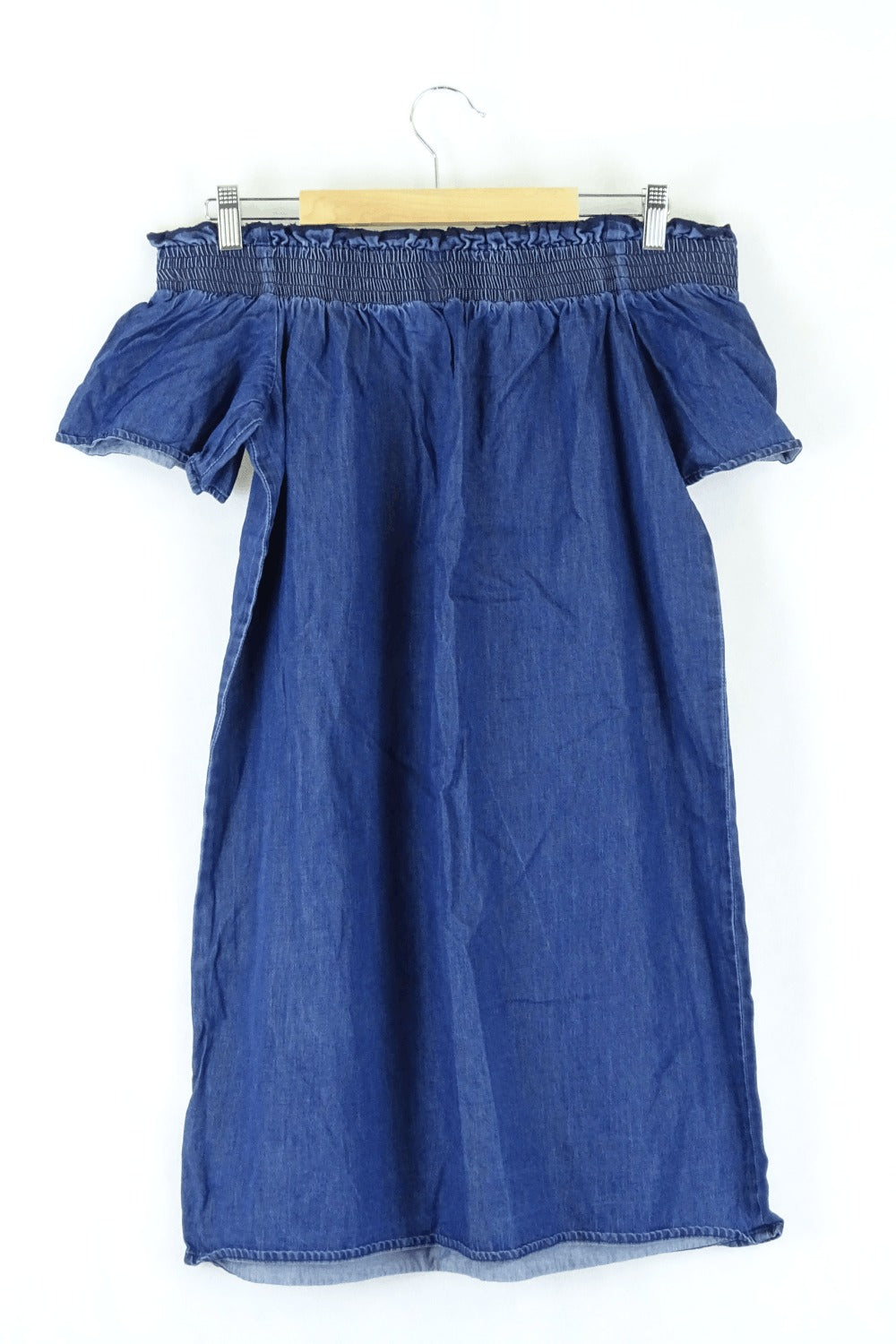 Warehouse Blue Denim Dress 10